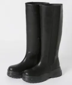 【送料無料】新品 JEANASISチャンキーソールロングブーツ厚底