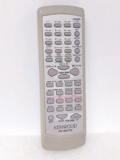 【動作確認済】KENWOOD CD/MDミニコンポ SH-7CDR 純正リモコンのサムネイル