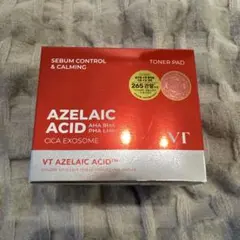 vtコスメティックトナーパッド アゼライン酸レッド