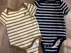 GAP ストライプロンパース