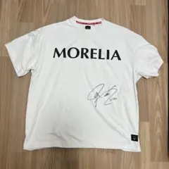 MORELIA ホワイトシャツ Lサイズ 大島僚太サイン入り