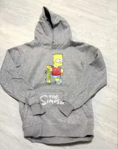 THE SIMPSONS バート パーカー グレー XL