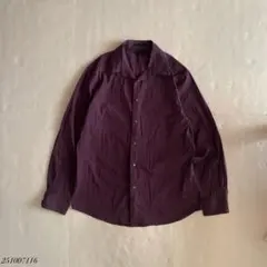 US古着 00's EXPRESS 長袖シャツ パープル系