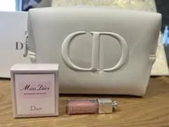 DIOR ノベルティ　ポーチ　香水　リップ