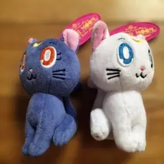 USJ セーラームーン ルナ　アルテミス　マスコット　ぬいぐるみ