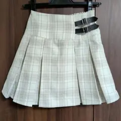 GLOBAL WORK チェック柄 キュロットスカート 140cm