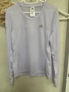 adidas 長袖 スポーツウェア ライトパープル OTのサムネイル