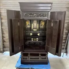 木製 仏壇 彫刻装飾付き 200サイズ - メルカリ