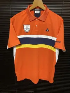 le coq sportif ゴルフポロシャツ オレンジ