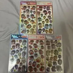 名探偵コナン うるちゅるポップシール 5種