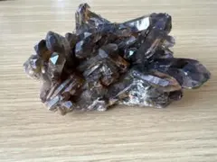 【極太・重厚】スモーキークォーツ クラスター 382g