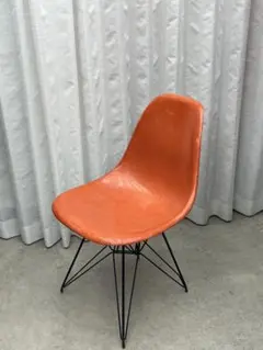60S 70S Eames イームズ サイドシェル チェア オレンジ 3577Qのサムネイル