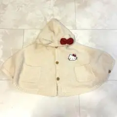 ハローキティ ポンチョ 70〜80cm 子供服 ベビー服