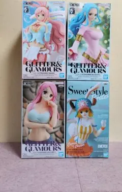 ワンピースフィギュア　　　LADY　4体