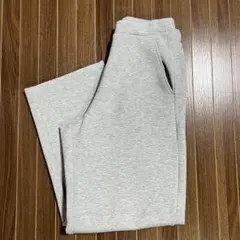 ユニクロ キッズ 160cm ドライスウェットカーブパンツ グレー