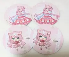 にじさんじ ヤンナリ コースター4枚 アニメイトカフェ