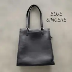 BLUE SINCERE]トートバッグ メンズ 本革 16L ロイヤルブラック - メルカリ