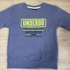 トレーナー　裏起毛　140㎝　パープル