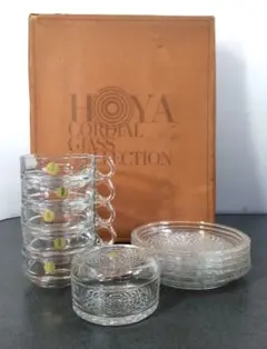 hoya アイスティーセット 5客セット 小鉢　 GS921