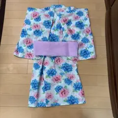 【新品未使用タグ付】ベルメゾン 浴衣 セパレートタイプ 150-160cm