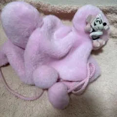 ディズニー ミニーファンキャップピンクラメ