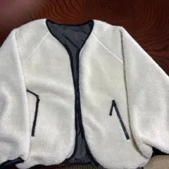 カスタネ　リバーシブルボアアウター