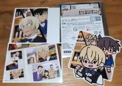 名探偵コナン セガラッキーくじ J賞ブロマイド&ステッカーセット1種