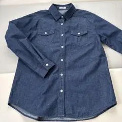着回し力抜群 薄手デニムシャツ 美品