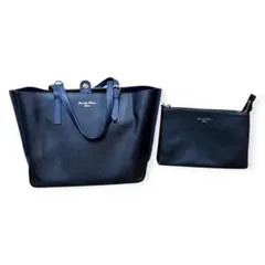 サマンサタバサデラックス　トートバッグ 　ミニバッグ、ストラップ付き　ブラック