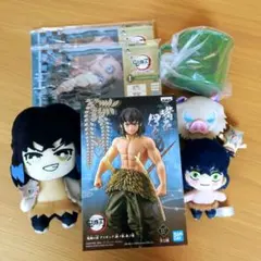 未開封 鬼滅の刃 嘴平伊之助 フィギュア ぬいぐるみ ソフビ 一番くじ