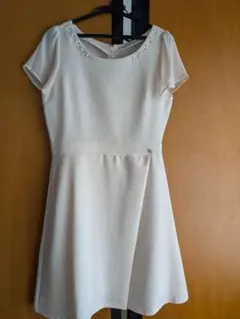 Mew's ビジュー付きパステルピンクワンピース他2着セット4着目おまけ