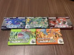 ポケットモンスター　ファイアレッド　リーフグリーン　ルビーサファイア　エメラルド