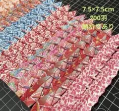 Hiro☆即購入OKです！さん専用】和柄千代紙折り鶴1000羽（2/2） - メルカリ