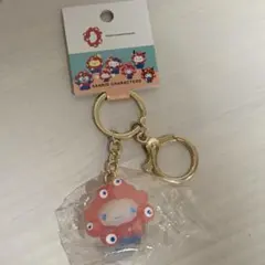 ミャクミャク サンリオ なりきり立体キーホルダー クリア シナモン