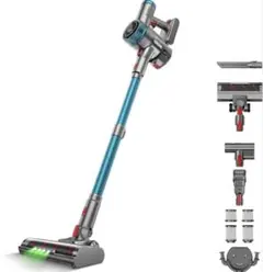 掃除機 コードレス 85Kpa 強力吸引 自立式ブラシヘッド ダニ除去ブラシ付