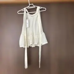 ZARA ホルターネック レース チュニック トップスのサムネイル