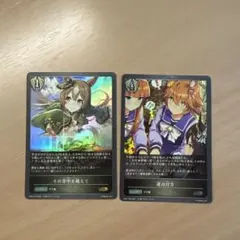 シャドウバースエボルヴ サトノダイヤモンド マチカネフクキタル※おまけ付　ウマ娘