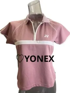 Makoto様、♡YONEX ピンクポロシャツ　テニス　ウエア[L]サイズ