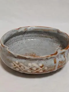 志野焼　平鉢　菓子皿　作家物