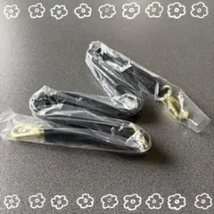 ★未使用★ ショルダー　紐のみ　ブラックショルダーストラップ　ゴールド金具　黒