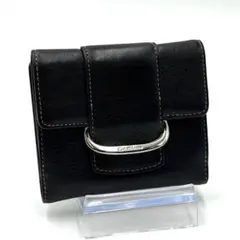 コール ハーン COLE HAAN 二つ折り財布 ブラック 黒