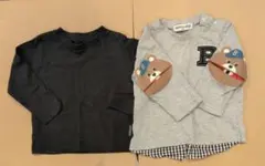 ロンＴ　２枚セット　80cm