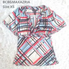 BCBGMAXAZRIA 総柄 カットソー XSのサムネイル