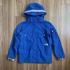 140ノースフェイス子供ブルー青マウンテンジャケットパーカNORTHFACE