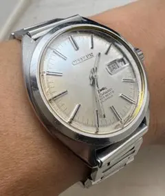 稼働⭐️CITIZEN シチズン レオパール 4-770102 Y 自動巻 腕時計 