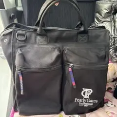パーリーゲイツ カートバッグ トートバッグ 大型 紺 ネイビー バック