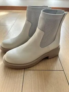 WAオリエンタルトラフィック リブニットバックジップブーツ