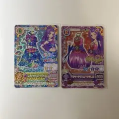 アイカツカード　神崎美月　サマーデイムーンドレス　サマーナイトムーンドレス