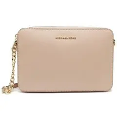 【美品】マイケルコース ショルダーバッグ クロスボディー ライトピンク