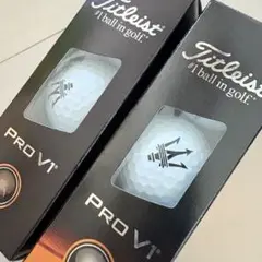 マセラティ　ゴルフボール2箱セット　タイトリスト　pro v1